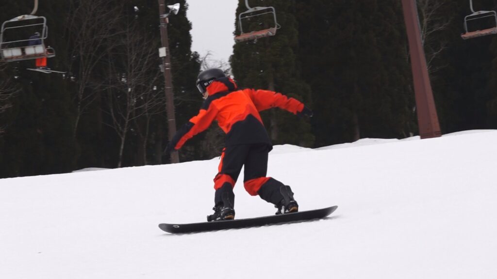 プロによるターンポジション