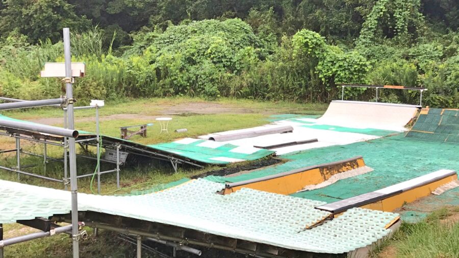 大阪ウォータージャンプ O-air　ジブエリア