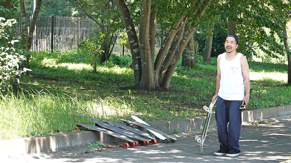 ロングスケートボード　YOROI SKATEBOARD & HEAVEN SKATEBOARD