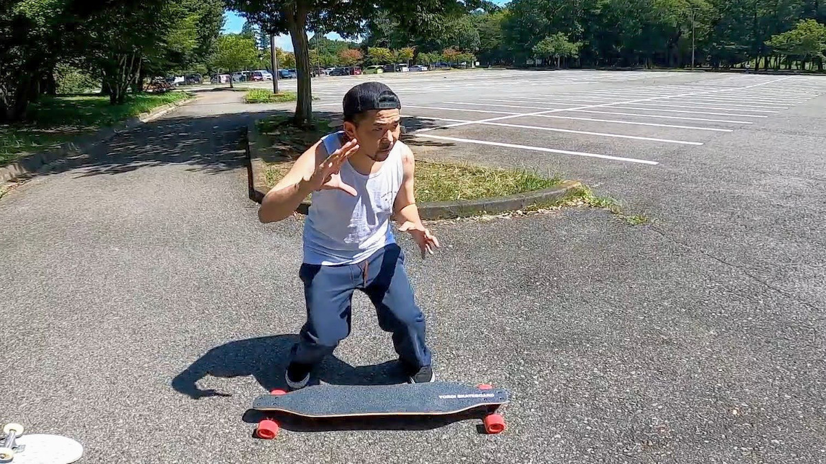 YOROI SKATEBOARD RYU IIと藤沼到プロ
