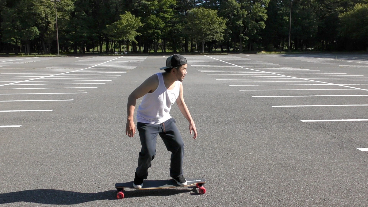 ロンスケハウツー ボードに乗る藤沼到プロ