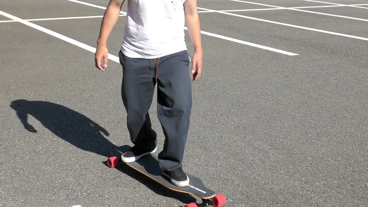 ロンスケハウツー　デッキから降りる