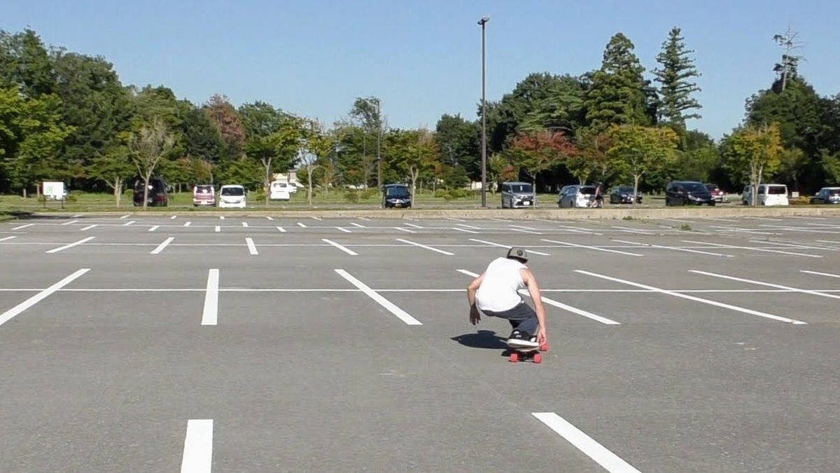 ロンスケ初心者向けハウツー ヒールサイドカーブフロントグラブ