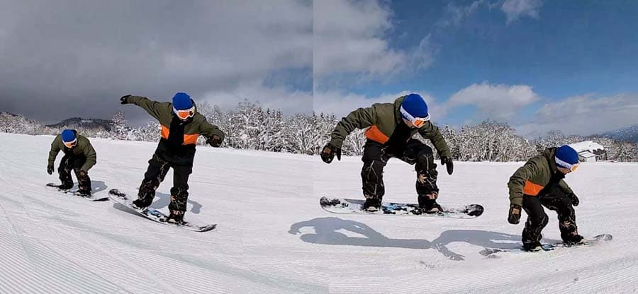 ノーリーの連続写真