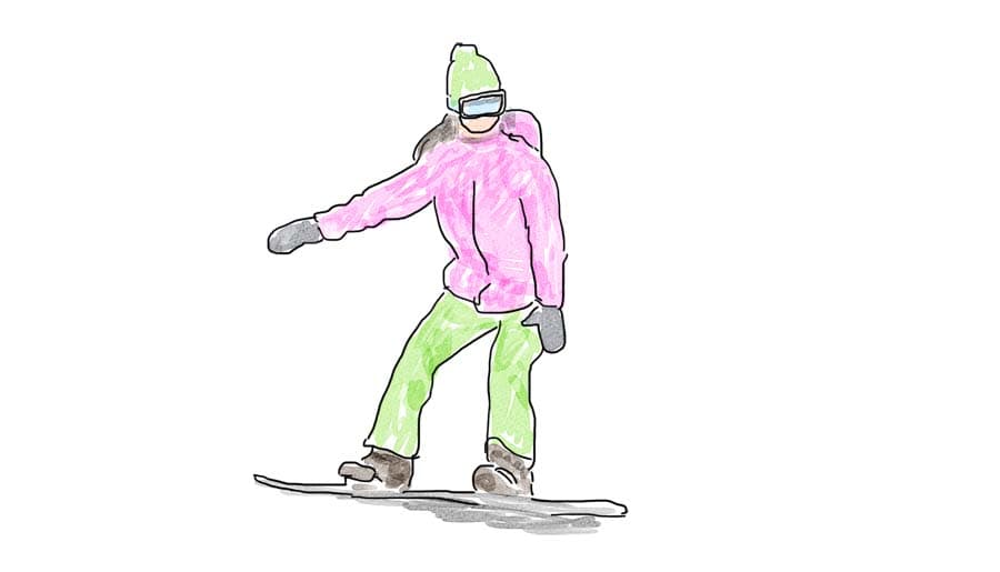 トゥサイドターンができない失敗例