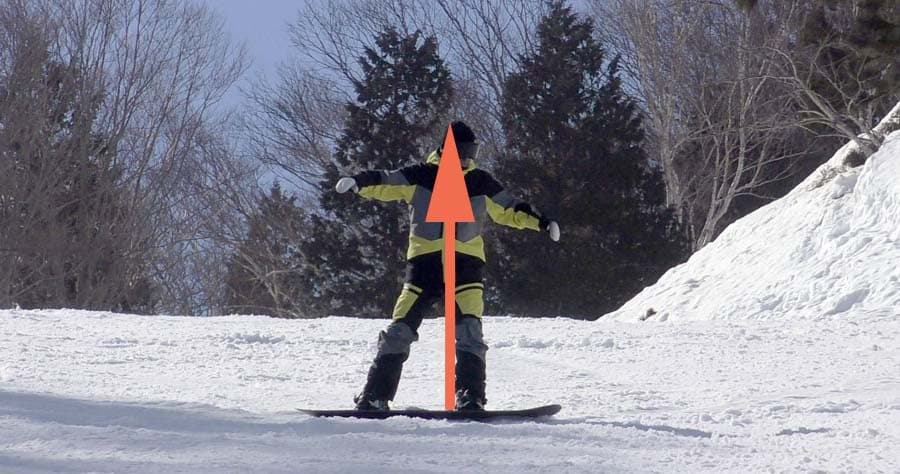 トゥサイドターンの抜重のしかた