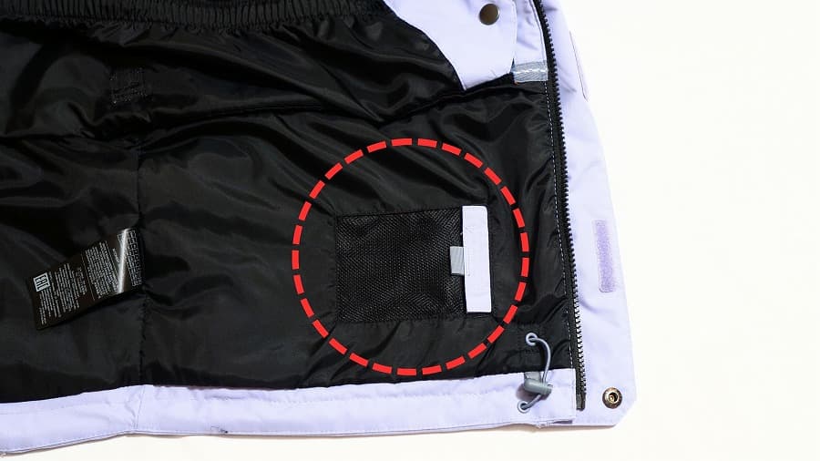 電子リフトチケット入れ